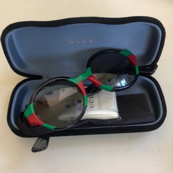 GUCCI – 51mm Oversize Round Sunglasses SHY BLK WE main image 8
